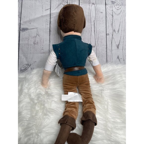 Tangled Flynn Rider Plush Doll Disney Store Rapunzel Prince Stuffed 20in - Picture 2 of 4